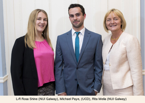 Rosa Shine (NUI Galway), Michael Paye (UCD), Rita Melia (NUI Galway)
